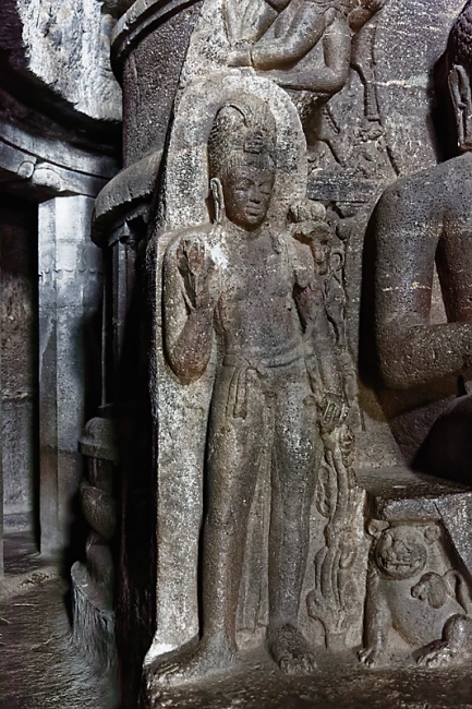 Grottes d'Ellora-Grottes bouddhistes-035
